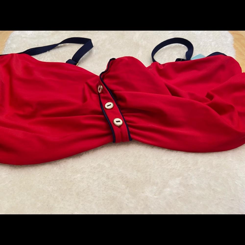 Panache swim top ref and blue size 38M
